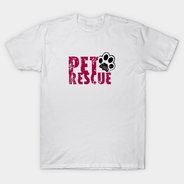 PET RESCUE T-Shirt by almosthome